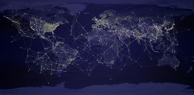síť propojující svět